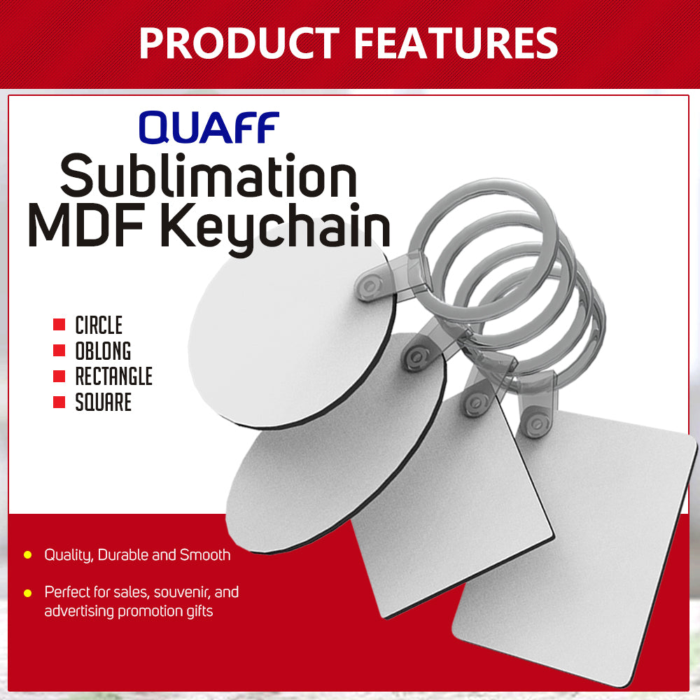 Sublimation MDF Keychain