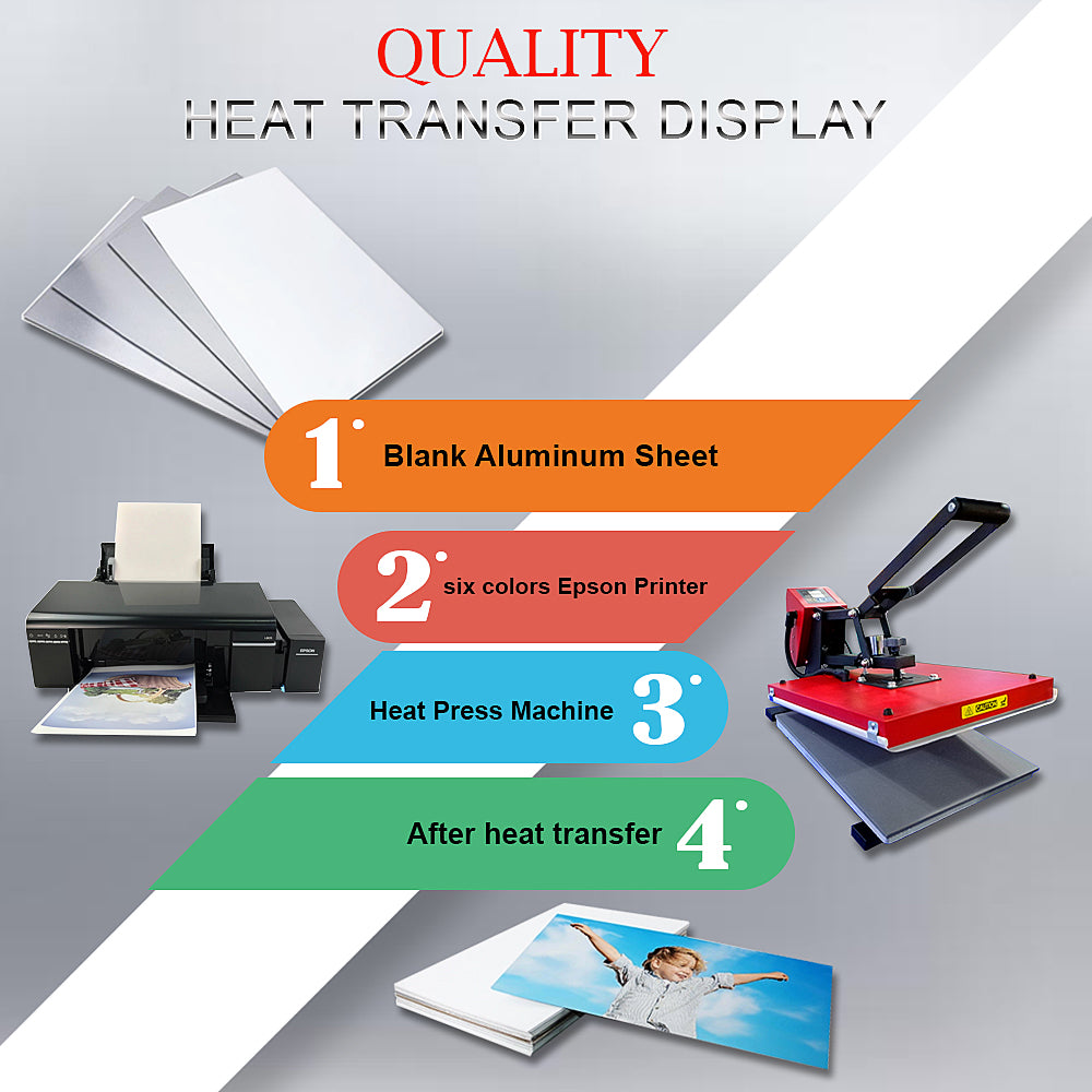 QUAFF Sublimation Metal Sheet(Glitter) A4 // A2