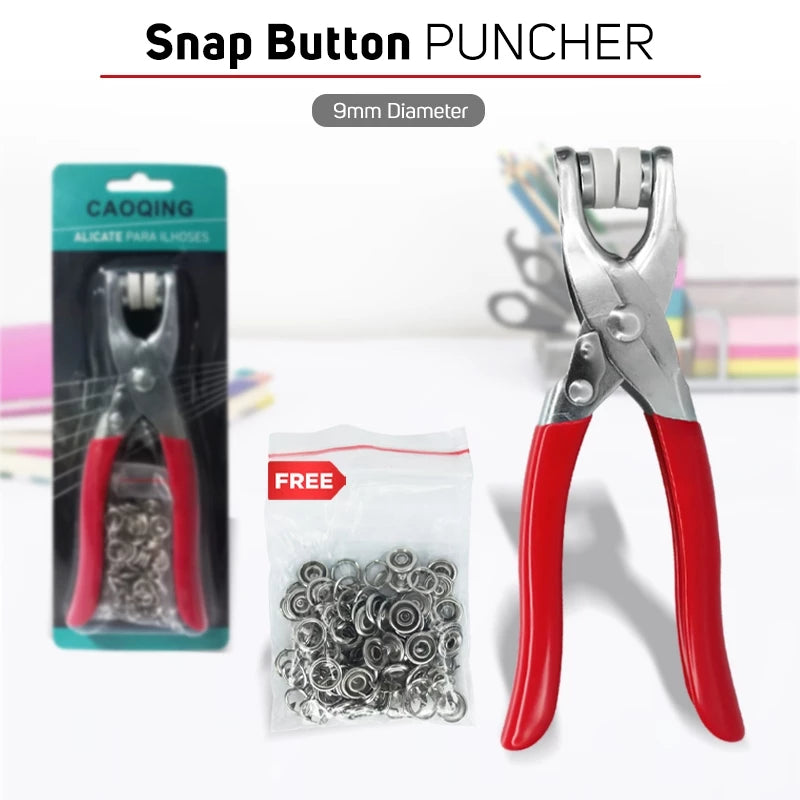 Metal Snap Button Kit w/ 25sets button