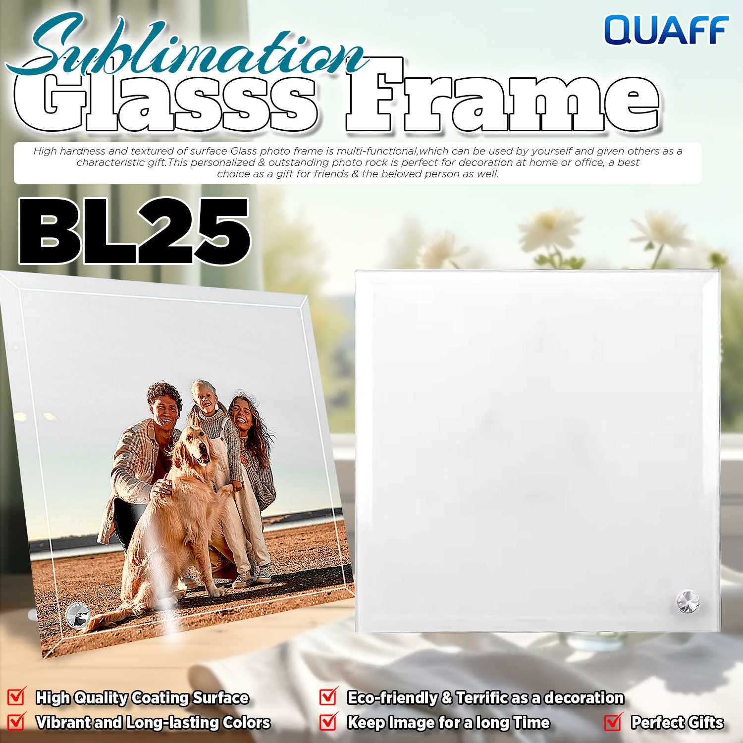 Sublimation Glass Frame
