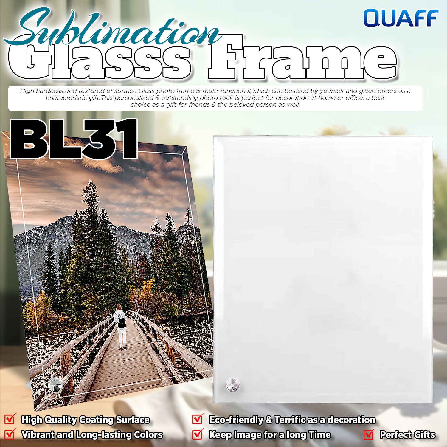 Sublimation Glass Frame