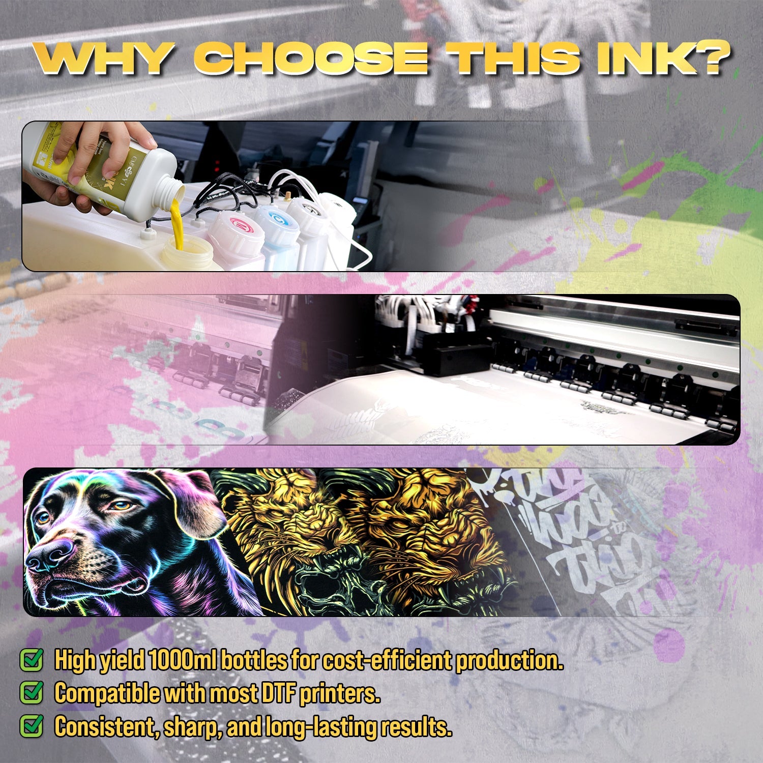 Cuyi DTF ink 1L