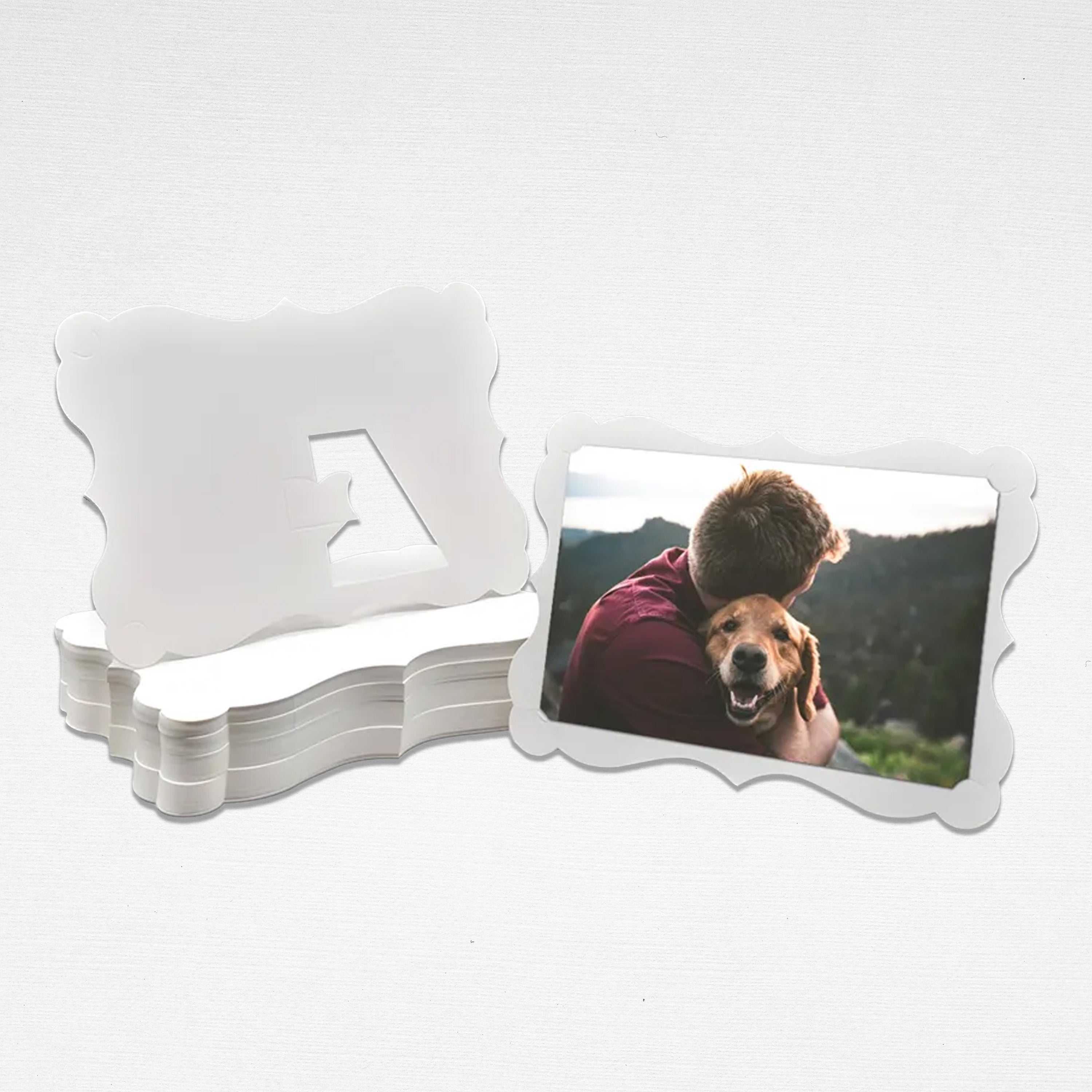 PHOTO STANDEE 4R CURVE 350GSM White (100sheets/pack)