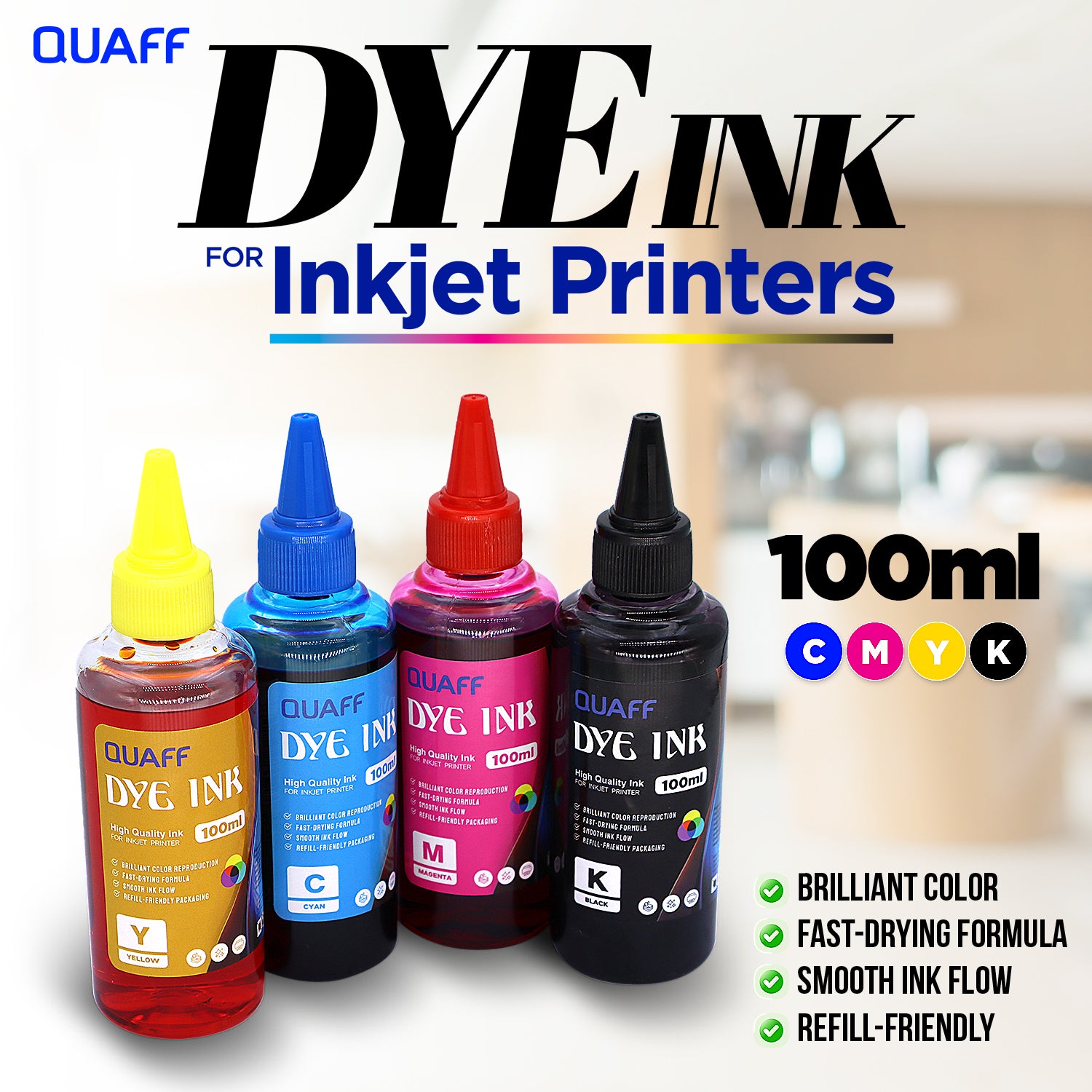 Quaff Dye Ink 100ML