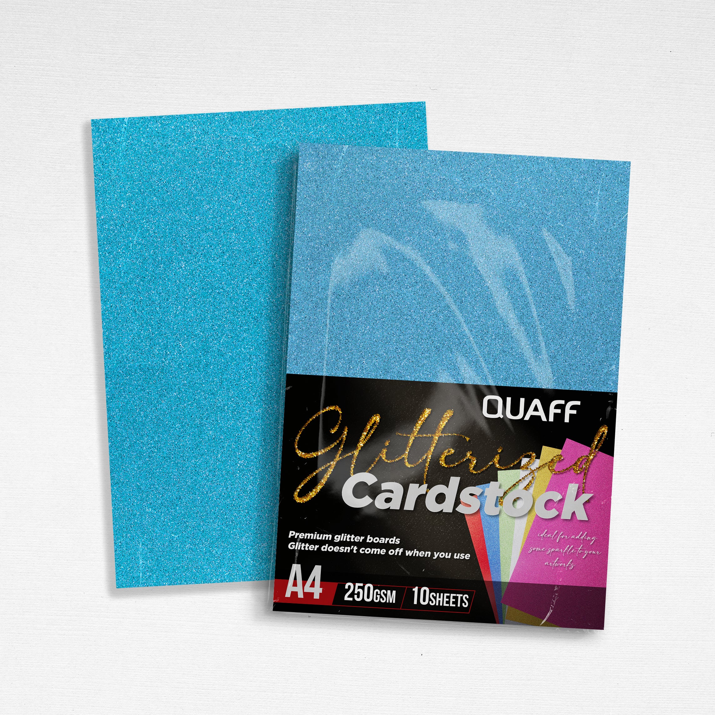 Glittered Cardstock 250GSM (10sheets)
