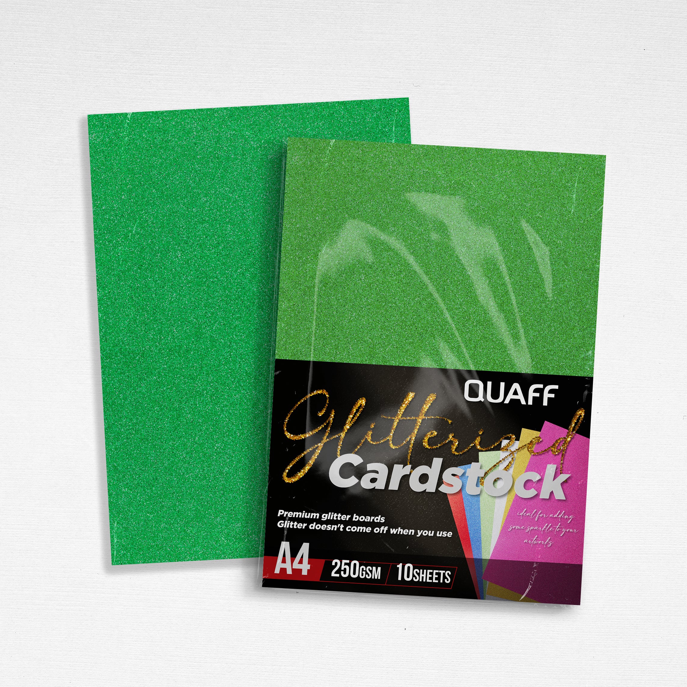 Glittered Cardstock 250GSM (10sheets)