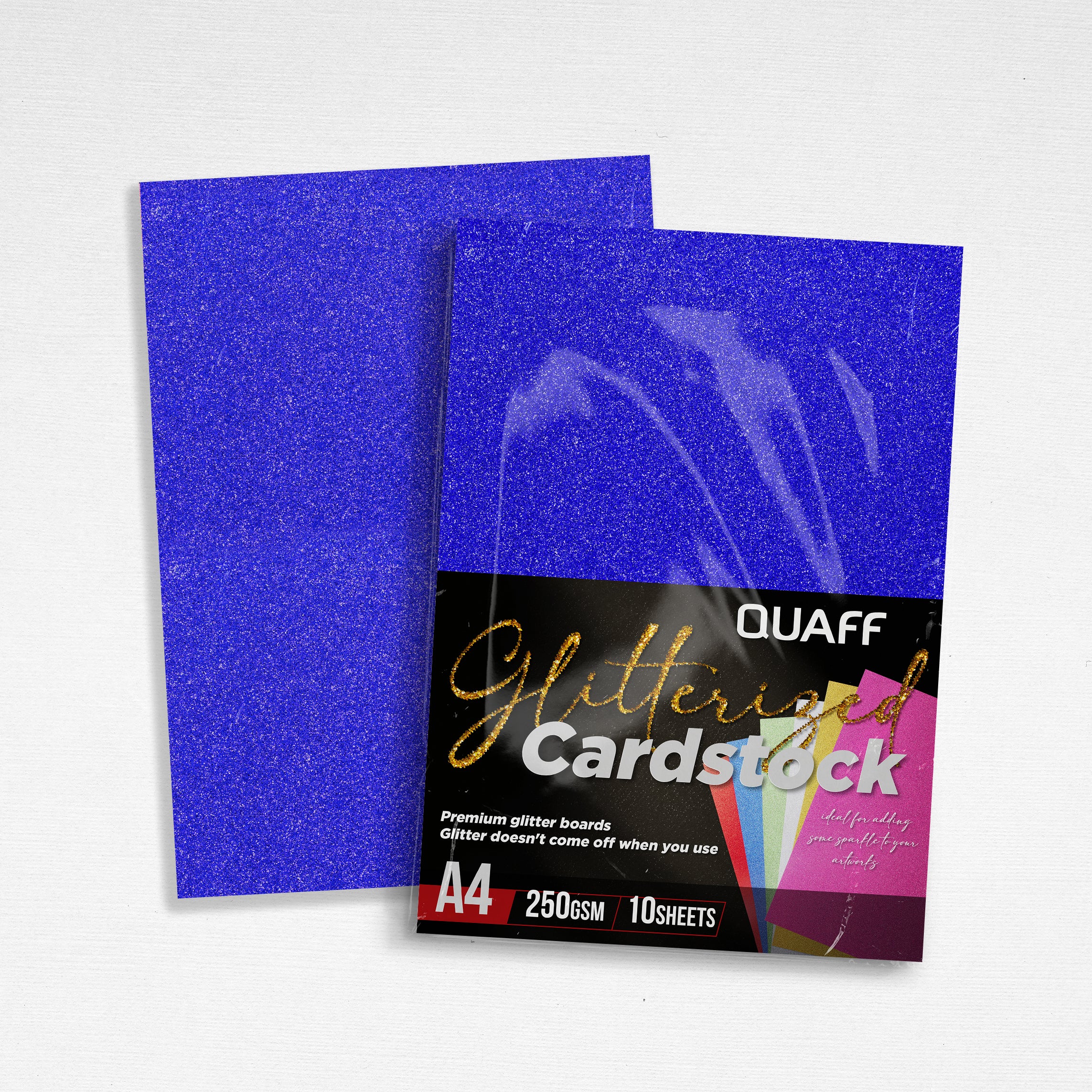 Glittered Cardstock 250GSM (10sheets)
