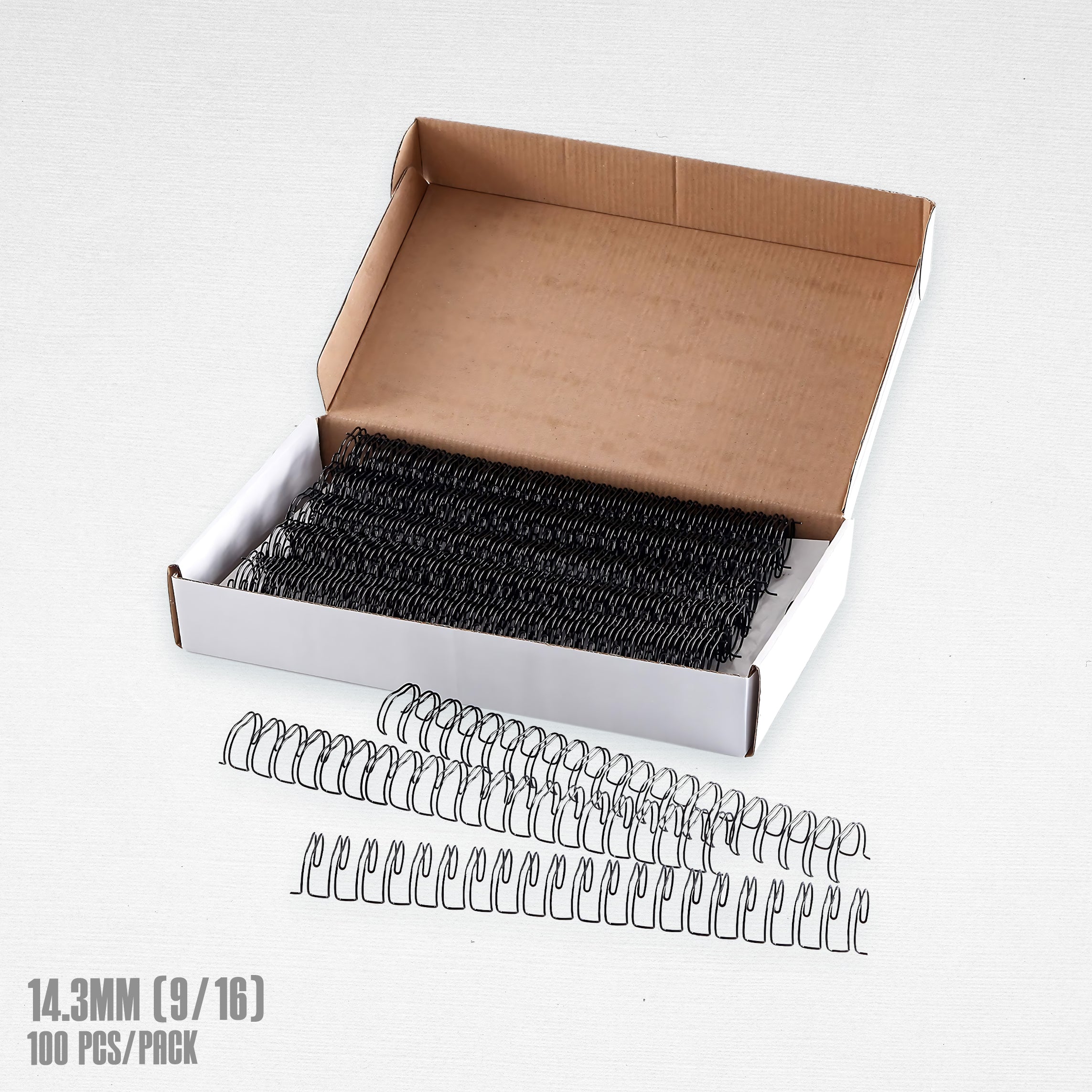 QUAFF Double Wire Ring (100pcs/pack)