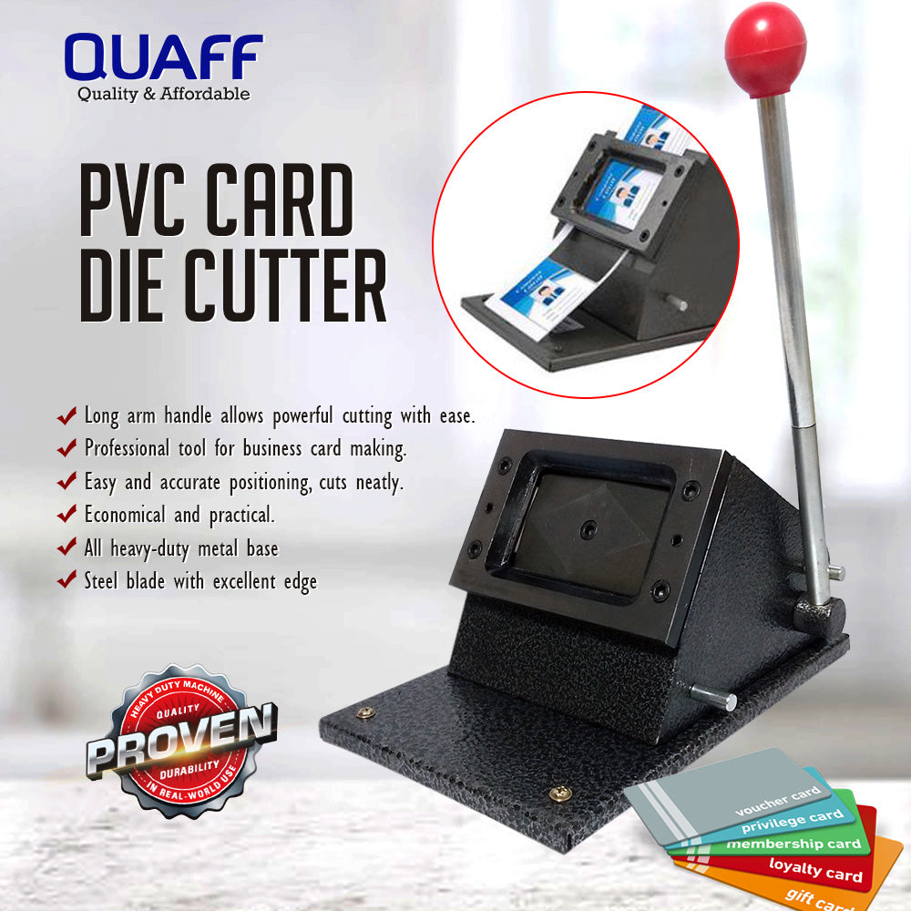 Pvc Die Cutter 86x54mm Id Size Cut