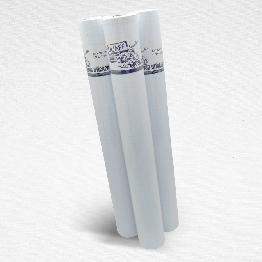 QUAFF Transfer Tape Glossy 24" with white backing
