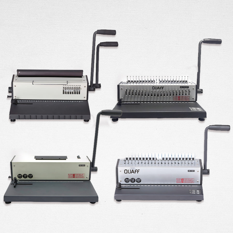 Quaff Binding Machine A4 Size Heavy Duty Binder