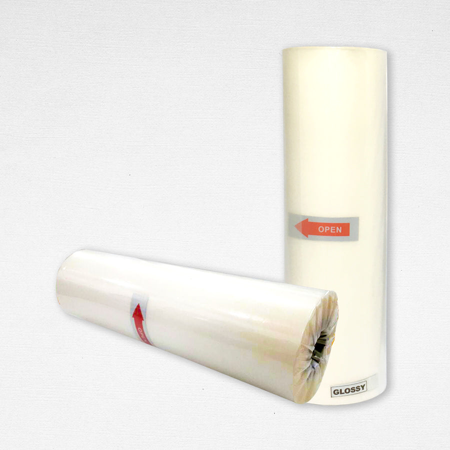 Quaff Calling Card Film 25 Micron Hot Lamination Process 8.5 Inches & 12 100 Meter