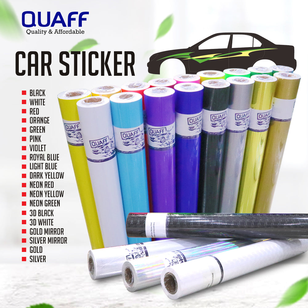 QUAFF Car Sticker PVC