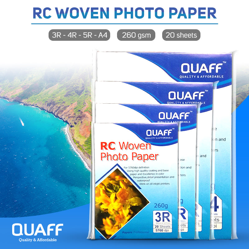 RC Woven Photo Paper