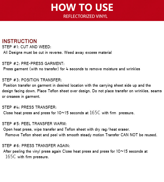 QUAFF Reflective Heat Transfer Film With Adhesive Carrier (CDR-CC)