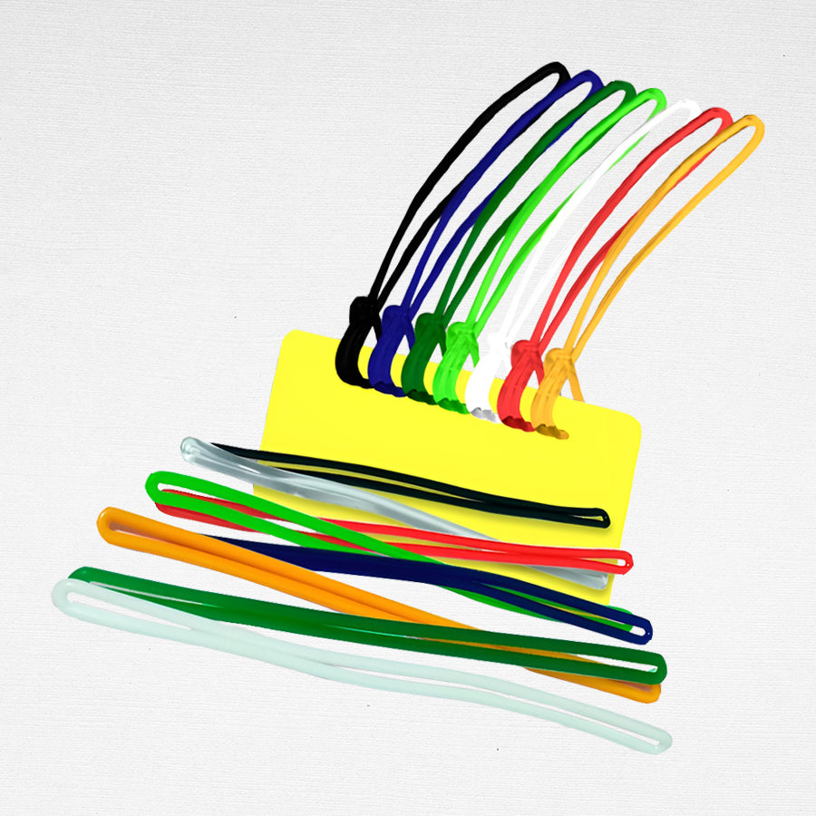 Rubber Loops For Bag Tags 100pcs