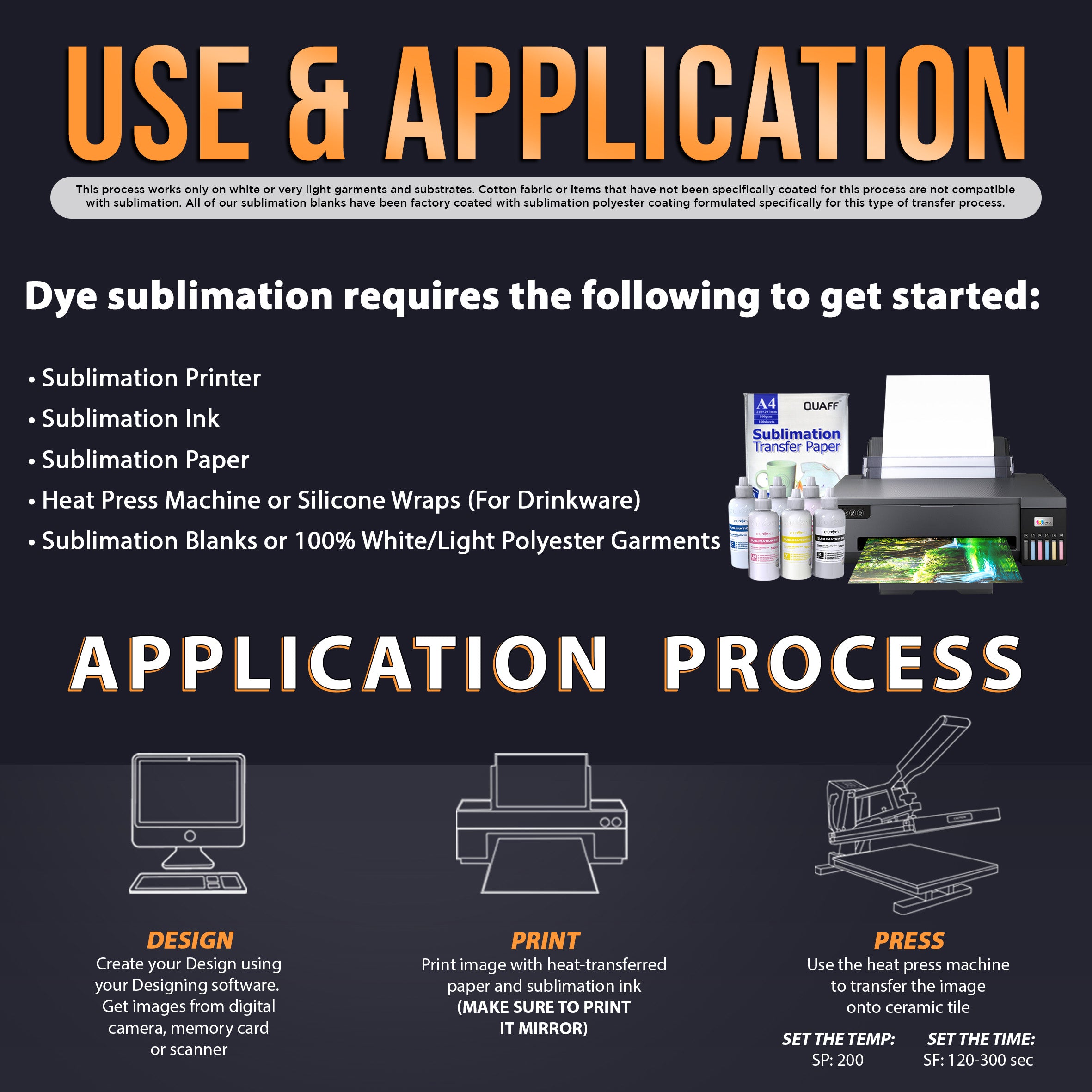 Sublimation Plaque S8