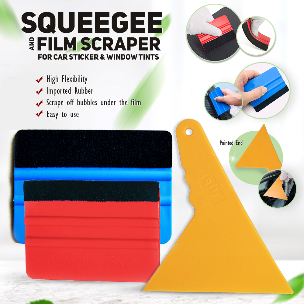 Small Squeegee For Car Sticker (10x7cm)