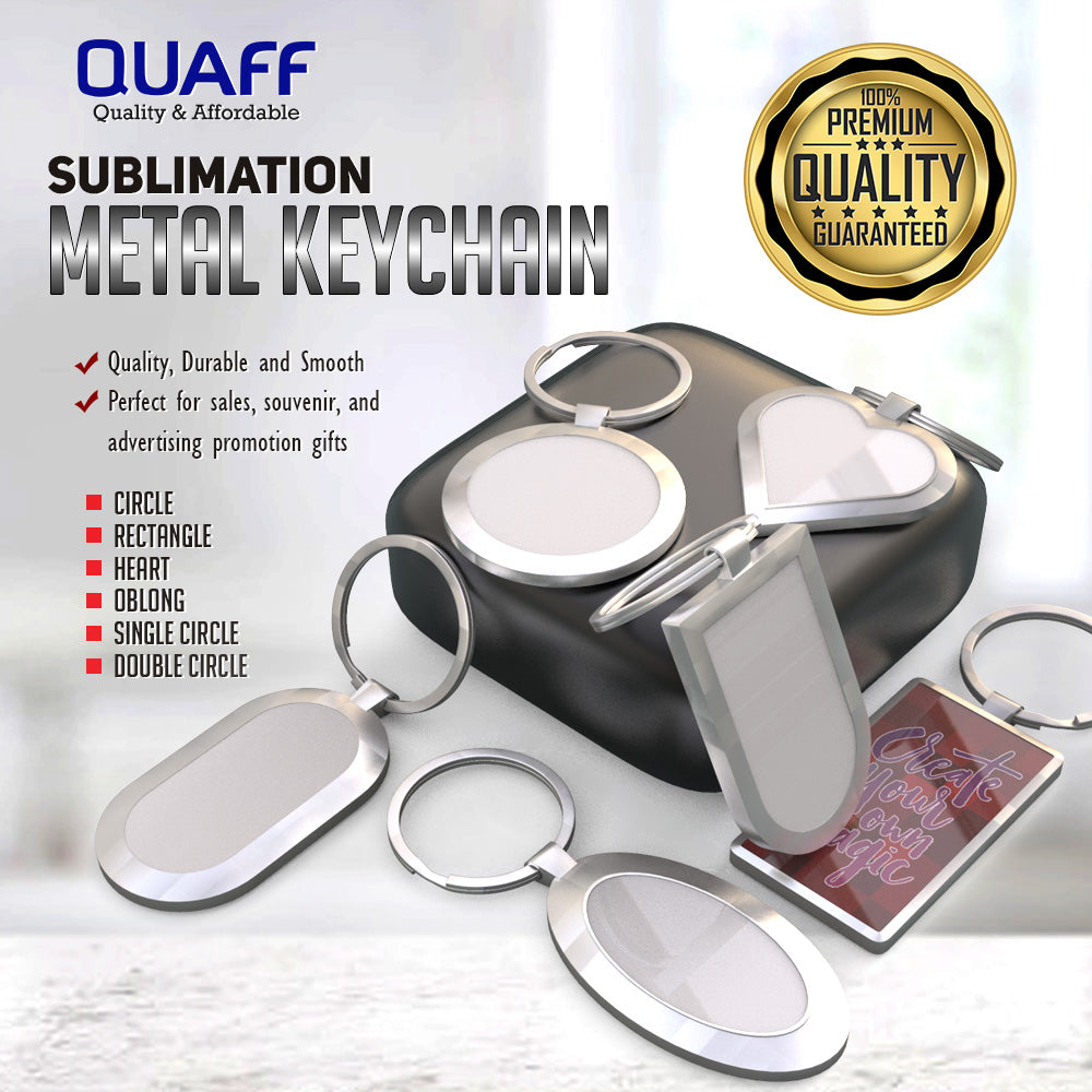 Sublimation Metal Keychains