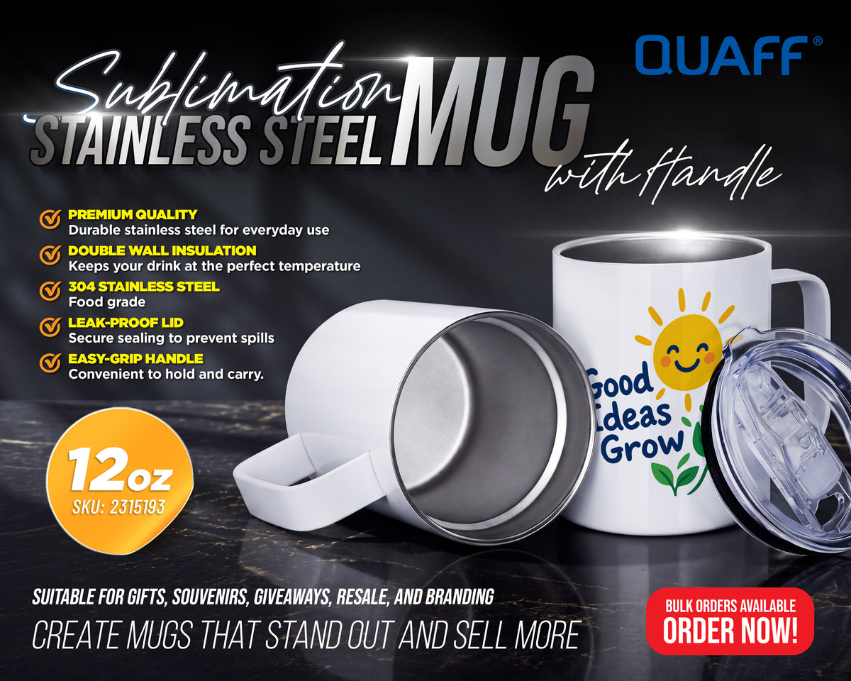 Sublimation Stainless Mug with Handle