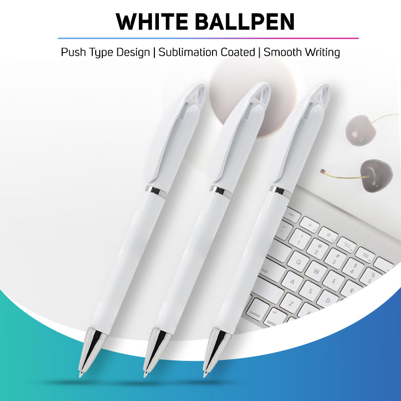 Sublimation White Ballpen