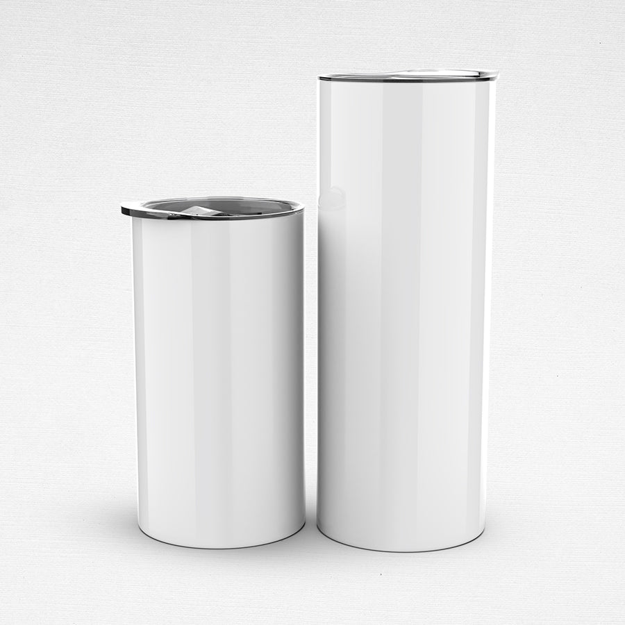 Sublimation Coated Skinny Slim Tumbler