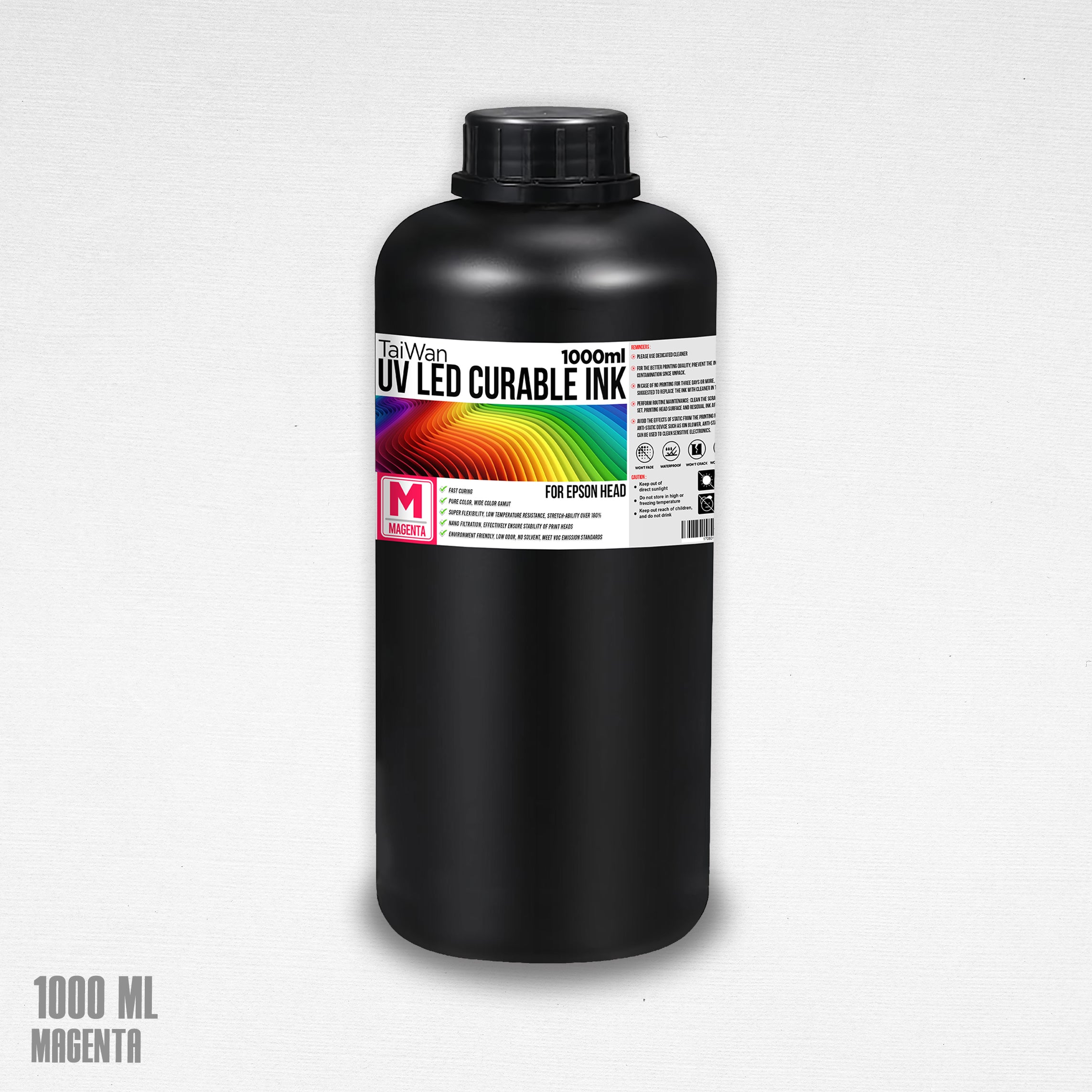 TaiWan UV LED Curable Ink (For EP head) 1L