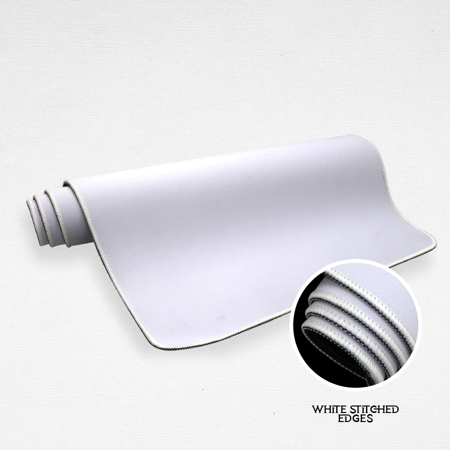 White Gaming Mouse Pad XL
