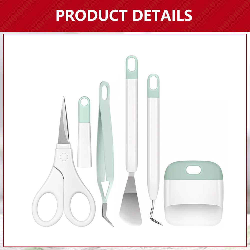 5in1 Craft Vinyl Weeding Tools Craft Set Basic Vinyl Tool Kit