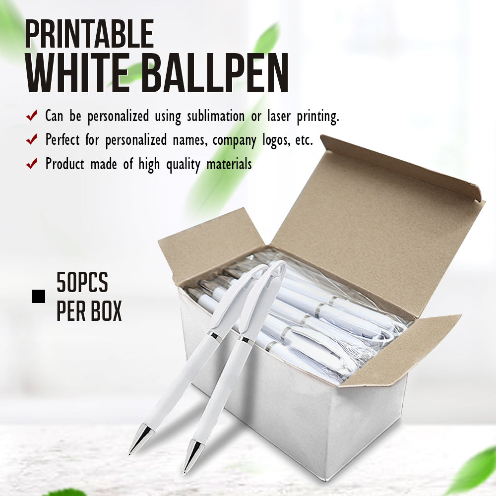 Sublimation White Ballpen