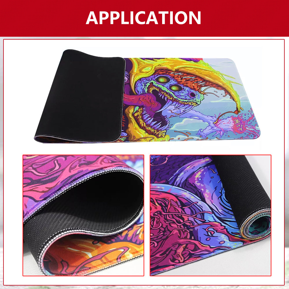 White Gaming Mouse Pad XL