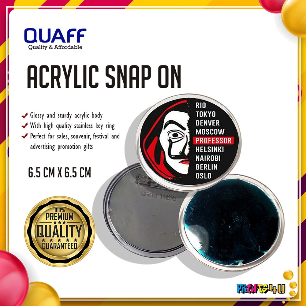 Photo Insert Acrylic Keychain Openable Key Chain 100 Pcs Pack