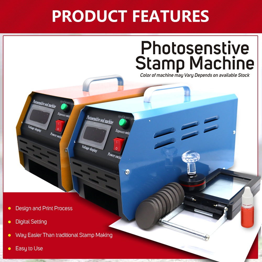 Photosensitive Flash Exposure Stamp Machine For Rubber Making