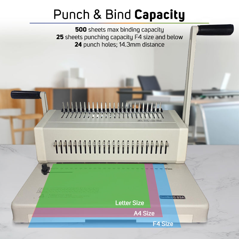 Comb Binding Machine F4 (Long/Legal)