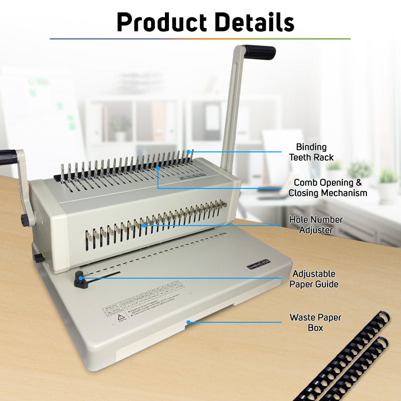 Comb Binding Machine F4 (Long/Legal)