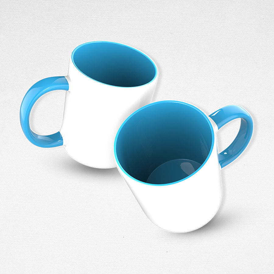 24pcs Quaff Inner & Handle Color Mugs