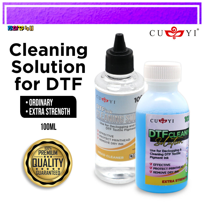Cleaning Solution Extra Strength 100ml For Dtf Printer