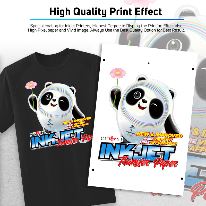 Cuyi Dark Transfer Paper A4 Size A3 20 Sheets