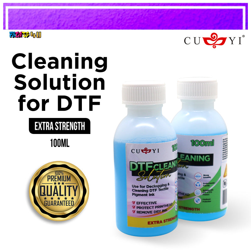 Cleaning Solution Extra Strength 100ml For Dtf Printer