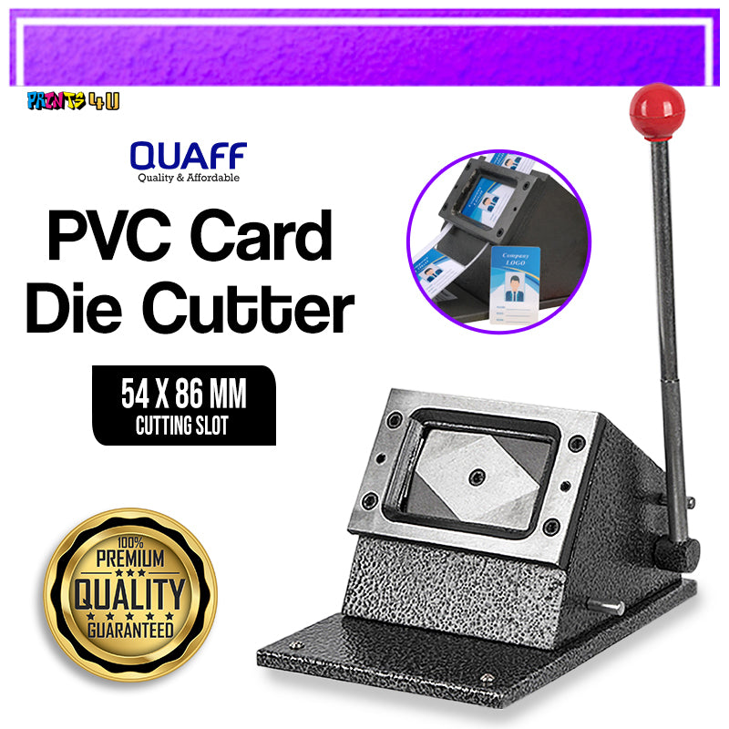 Pvc Die Cutter 86x54mm Id Size Cut