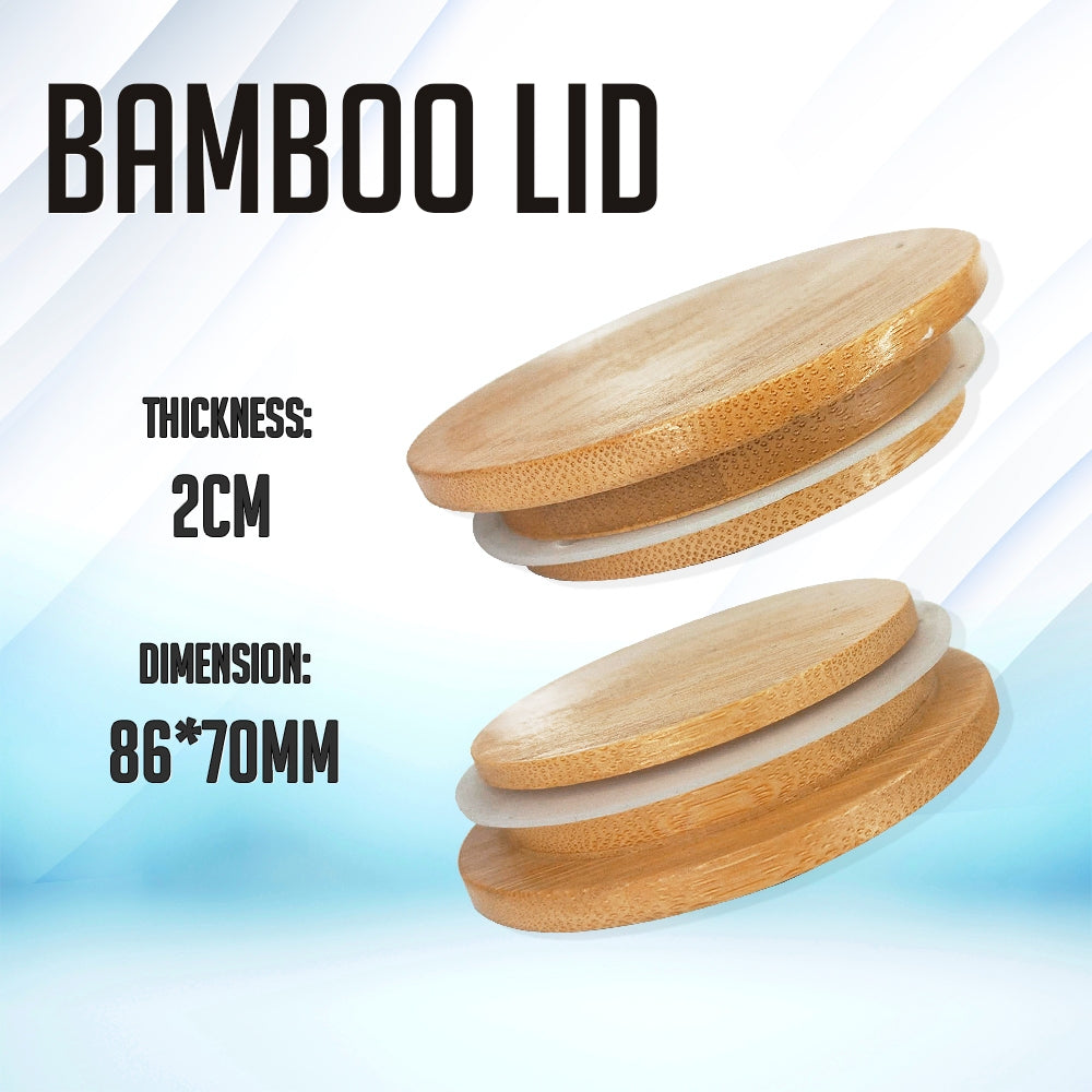 Eco-Friendly Leak-Proof Wood Coffee Mug Cover Lid for Ceramic Cup Bamboo Lid Cover