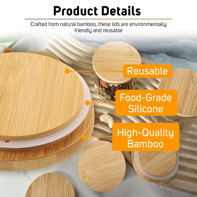 Eco-Friendly Leak-Proof Wood Coffee Mug Cover Lid for Ceramic Cup Bamboo Lid Cover