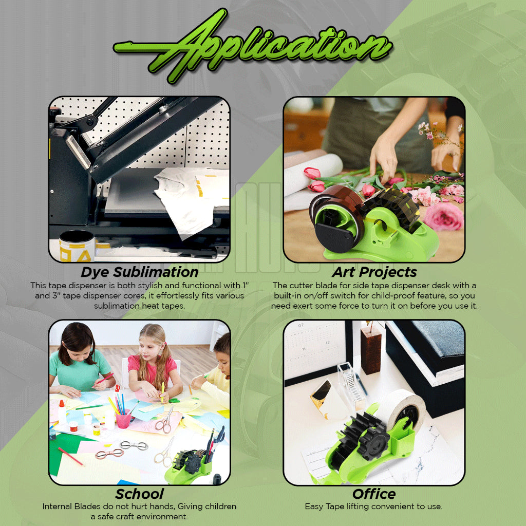 35mm Auto-Cut Tape Dispenser Multifunctional Tape Cutter