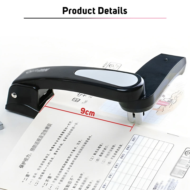 360 Stapler Rotation Heavy Duty Stapler 24/6 Staples Effortless Long Paper Swivel Stapler KW-TRIO