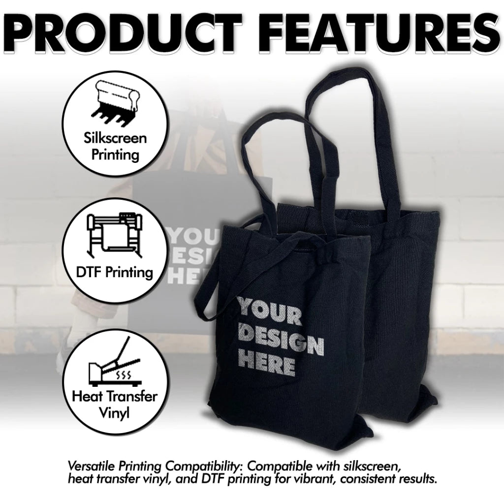 Canvas Tote Bag Black