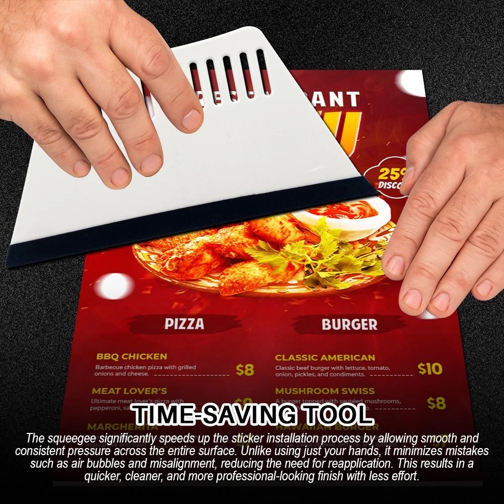 10inch Extra Large Squeegee For Photo Top