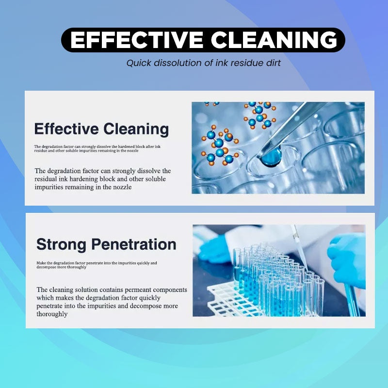 Cleaning Solution Extra Strength 100ml For Dtf Printer