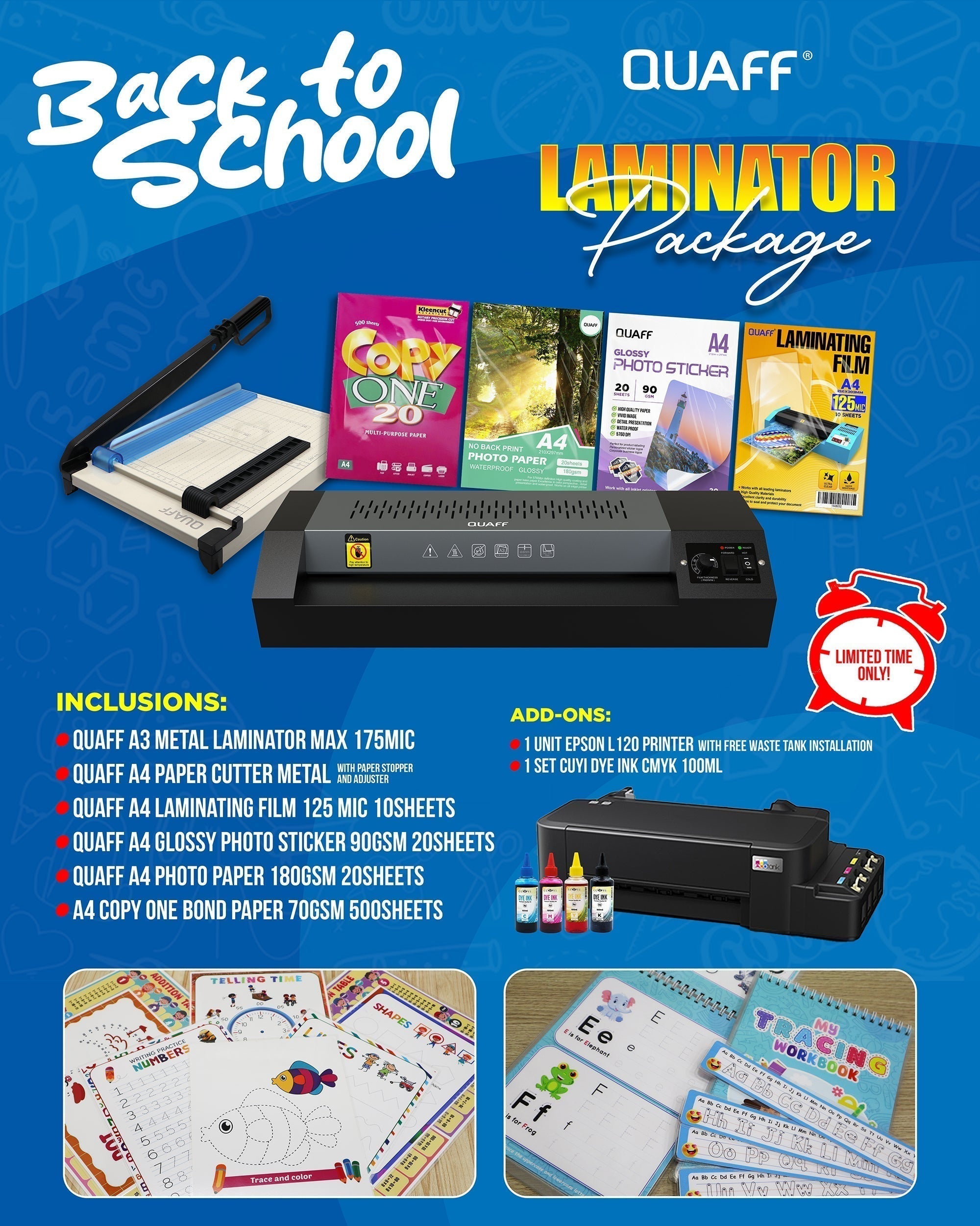 Laminator Package Back to School
