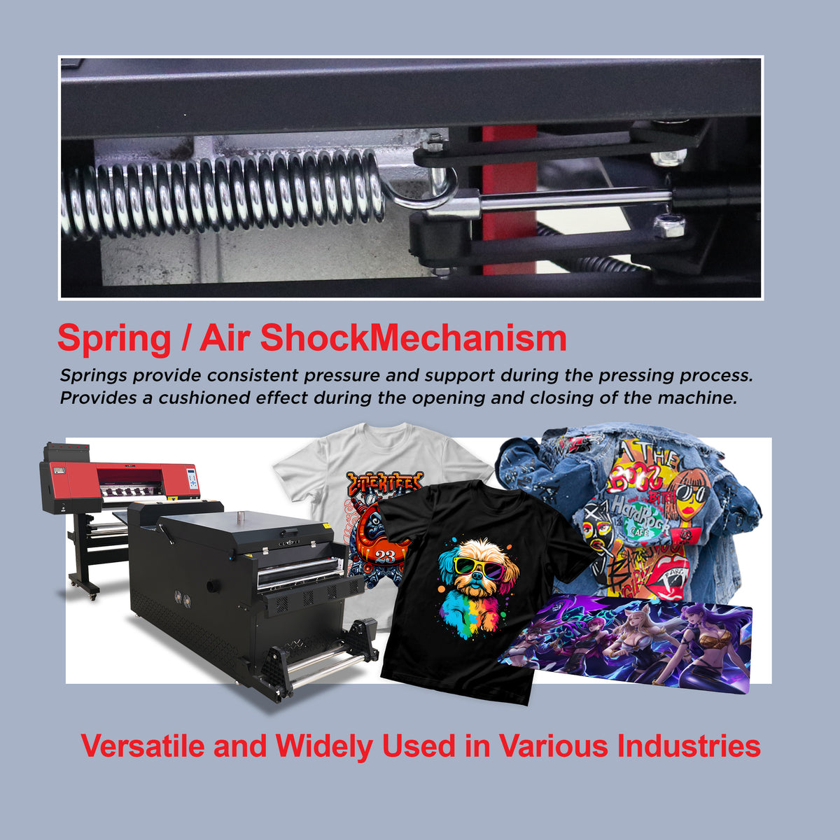 CUYI Auto-Open A3 Heat Press Machine Drawer Type