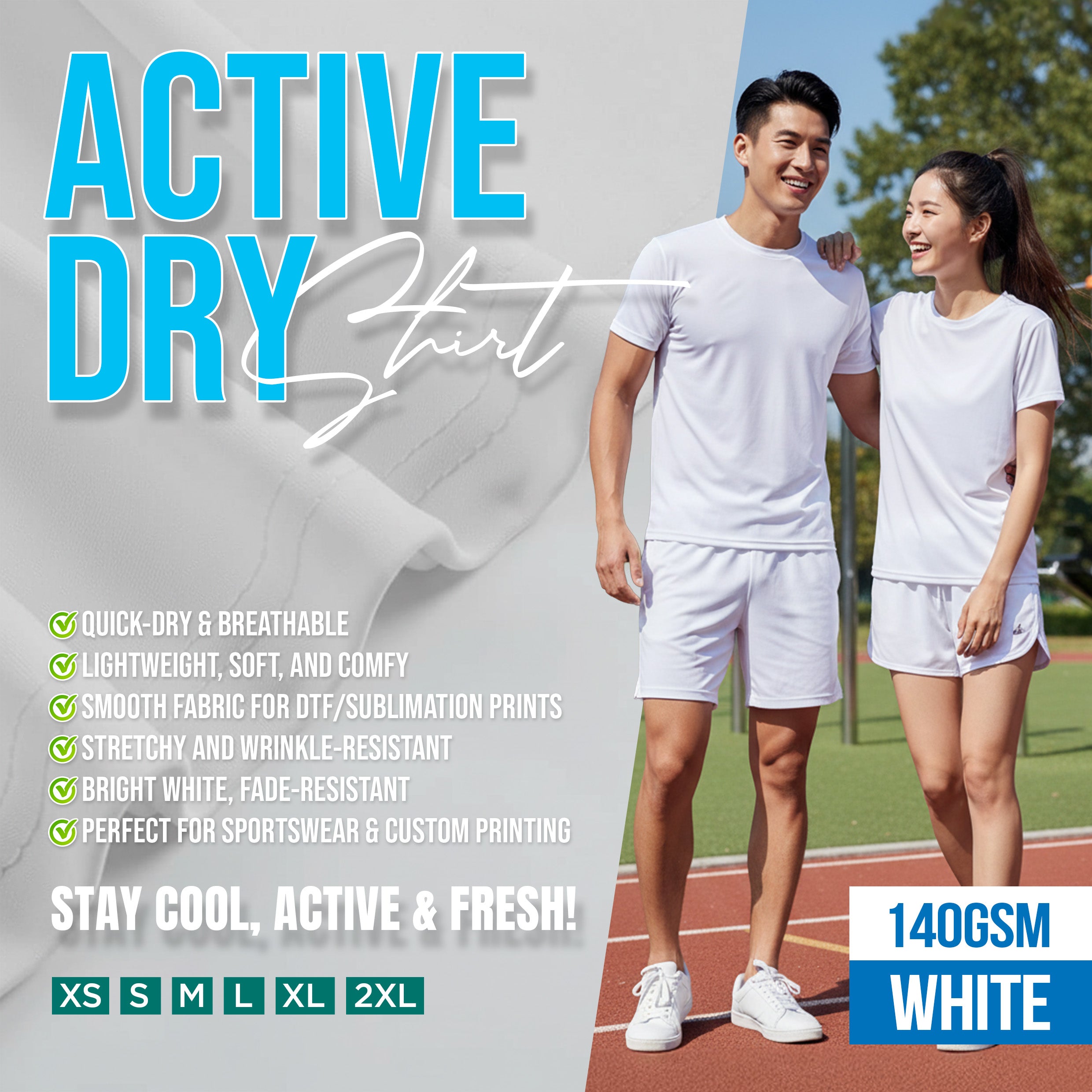 Active Dry T-Shirt 140GSM